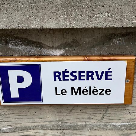Apartament Le Meleze Villar-Saint-Pancrace Zewnętrze zdjęcie